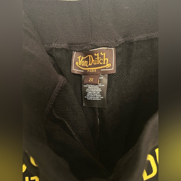 NWT Von Dutch Logo Sweatpants - Picture 3 of 6